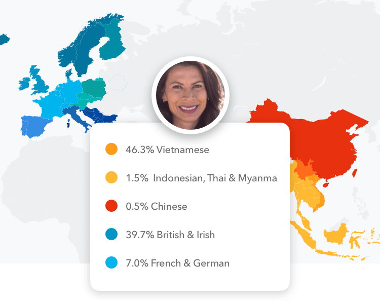 23andme тест на Национальность в Китае. 23andme тест на Национальность на русском.